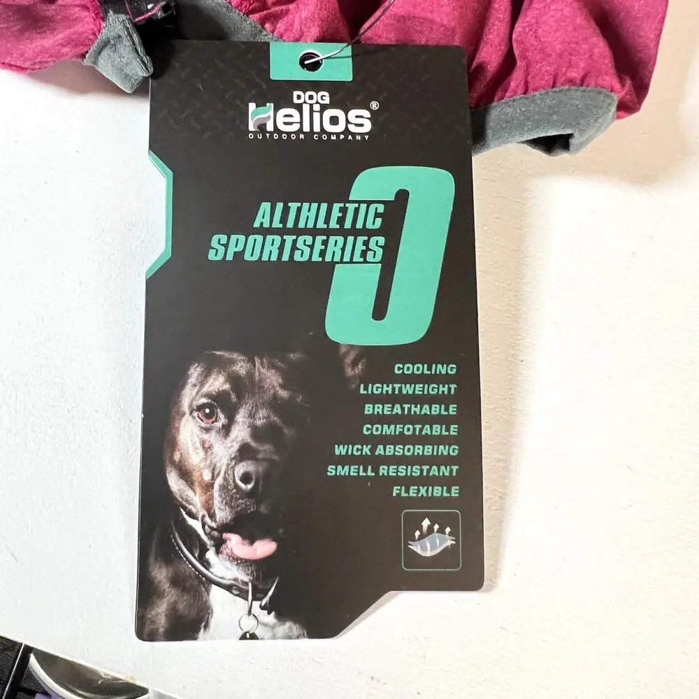 Helios Pet Life Yoga Dog suit hooded pink XL NWT